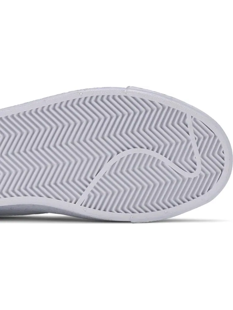 Кроссовки Nike Zoom Blazer Mid SB 'Triple White' — изображение 5 из 8, белый
