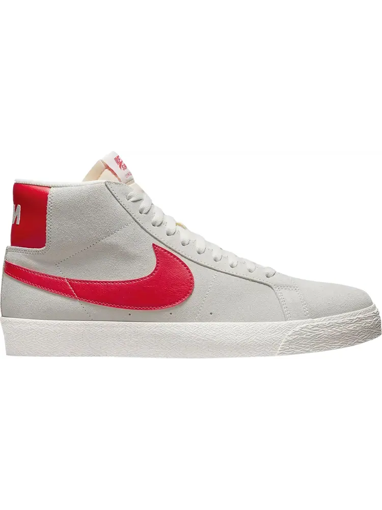 Кроссовки Nike Zoom Blazer Mid SB 'White University Red' — изображение 1 из 1, белый