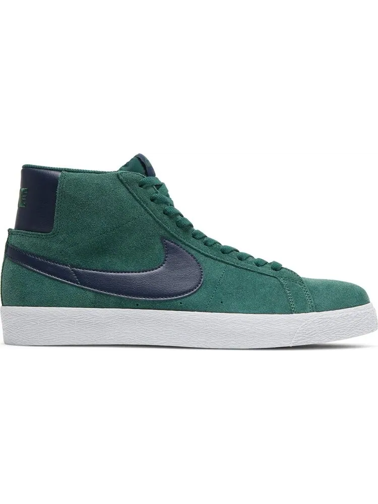 Кроссовки Nike Zoom Blazer Mid SB 'Noble Green' — изображение 1 из 8, зеленый