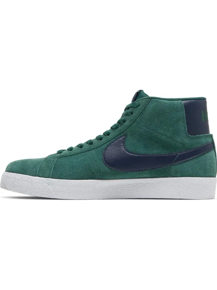 Кроссовки Nike Zoom Blazer Mid SB 'Noble Green' — изображение 3 из 8, зеленый