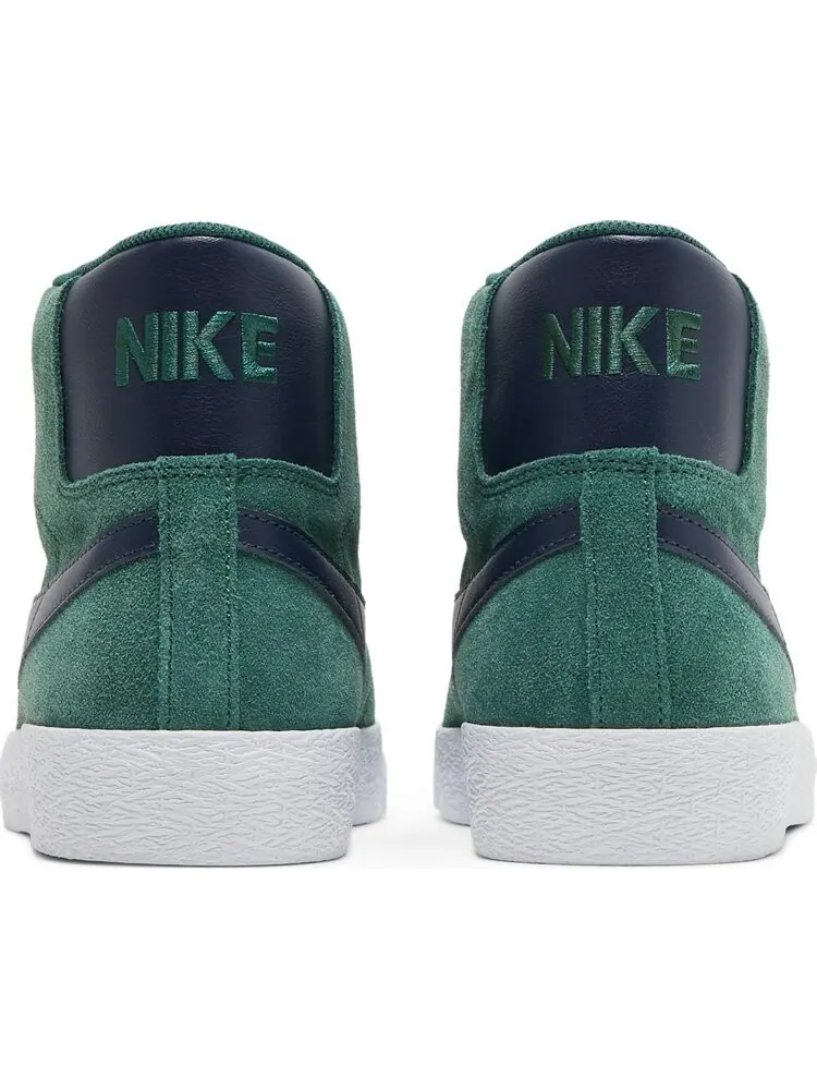 Кроссовки Nike Zoom Blazer Mid SB 'Noble Green' — изображение 6 из 8, зеленый