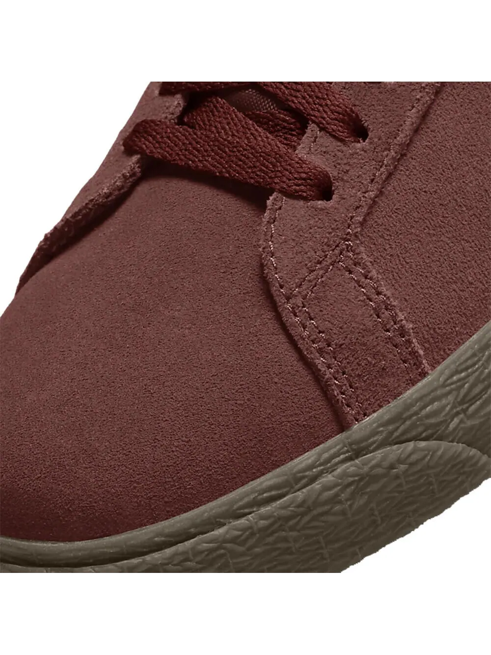 Скейтерские кеды Nike SB Zoom Blazer Mid — изображение 5 из 6, темно-красный/черный