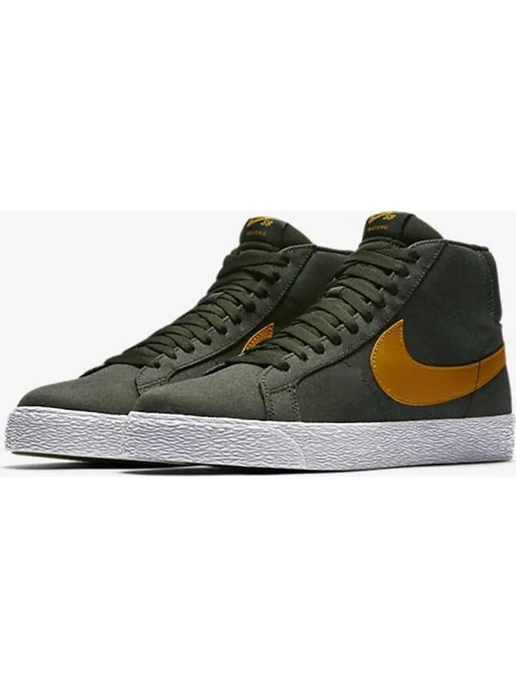 Кроссовки Nike SB Blazer Mid 'Undefeated' — изображение 2 из 7, зеленый