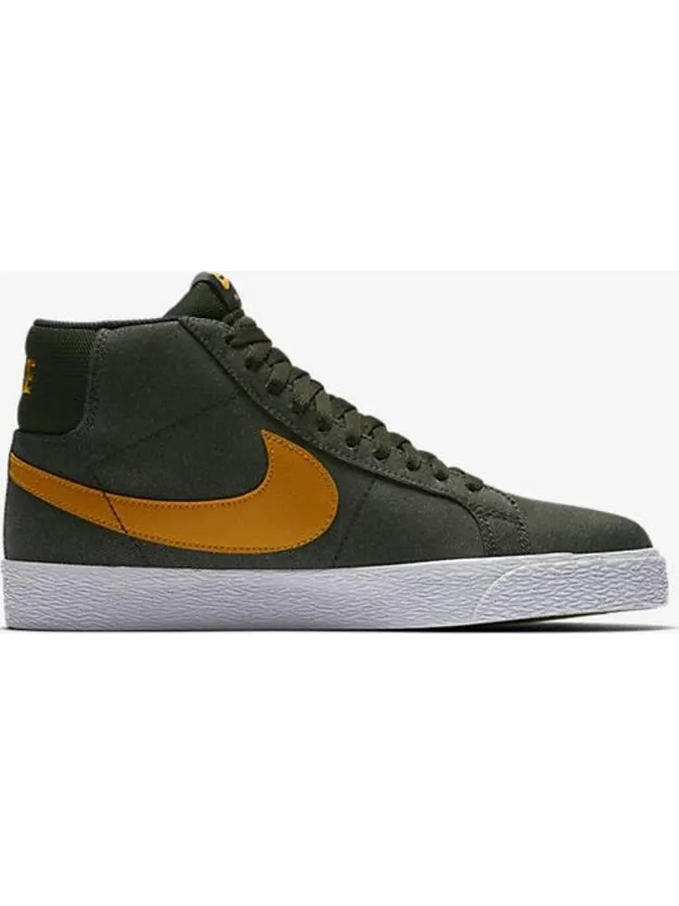 Кроссовки Nike SB Blazer Mid 'Undefeated' — изображение 4 из 7, зеленый
