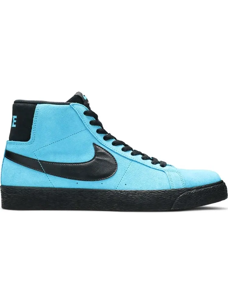 Кроссовки Nike Zoom Blazer Mid SB 'Baltic Blue' — изображение 1 из 8, синий