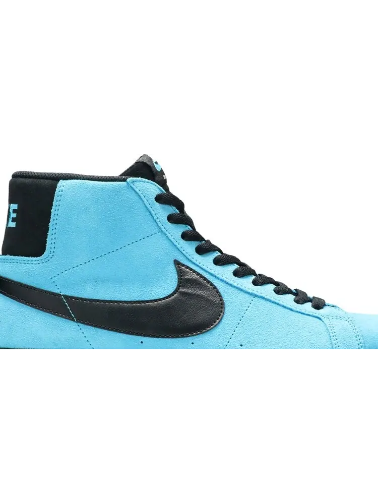 Кроссовки Nike Zoom Blazer Mid SB 'Baltic Blue' — изображение 2 из 8, синий