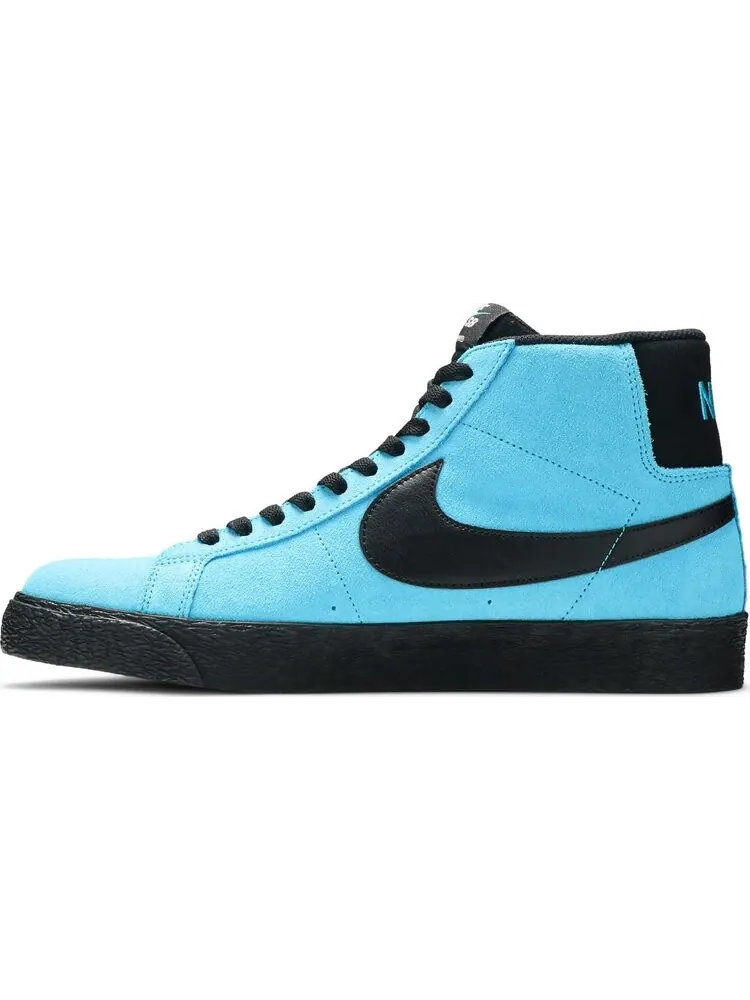 Кроссовки Nike Zoom Blazer Mid SB 'Baltic Blue' — изображение 3 из 8, синий