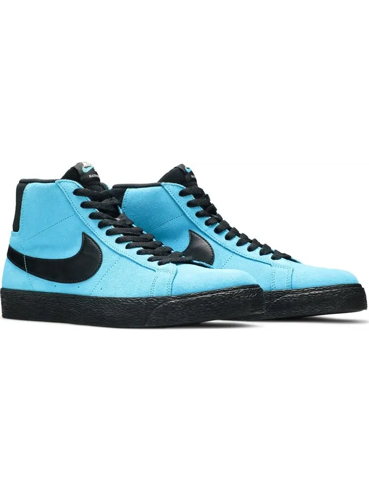 Кроссовки Nike Zoom Blazer Mid SB 'Baltic Blue' — изображение 8 из 8, синий