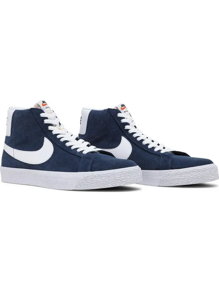 Кроссовки Nike Zoom Blazer Mid SB 'Navy' — изображение 8 из 8, синий