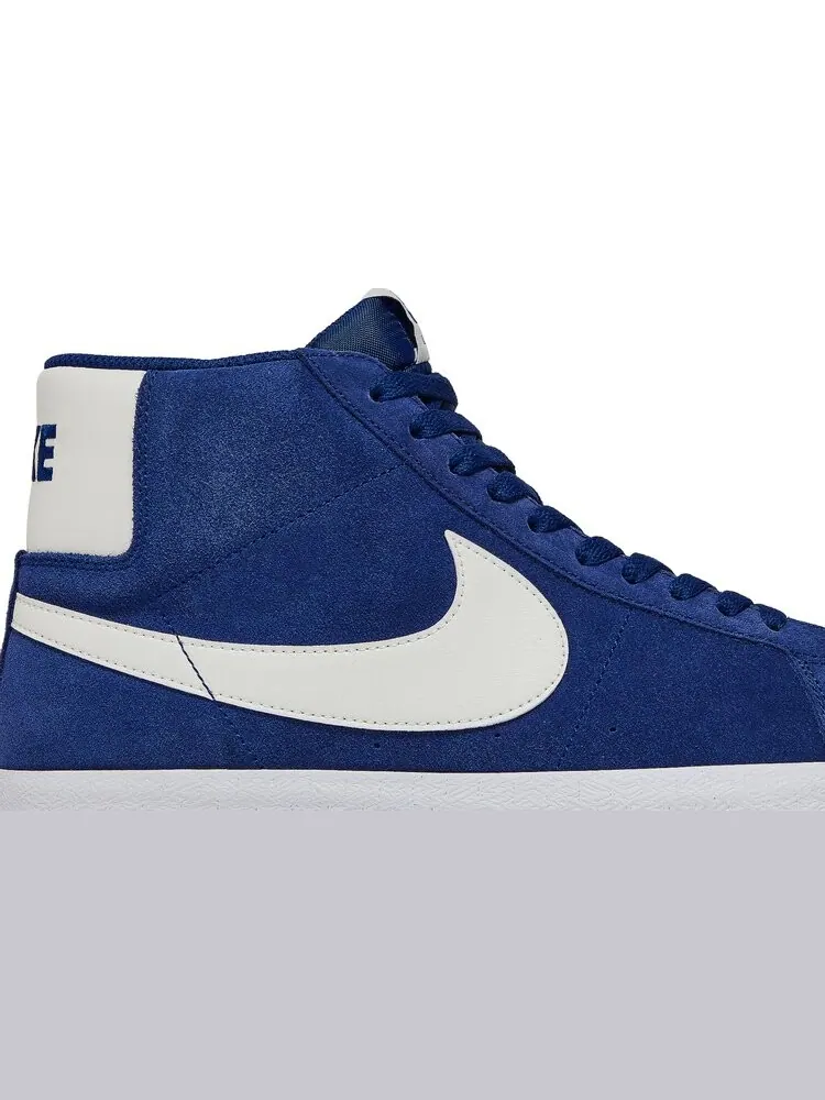 Кроссовки Nike Zoom Blazer Mid SB 'Deep Royal Blue' — изображение 2 из 8, синий