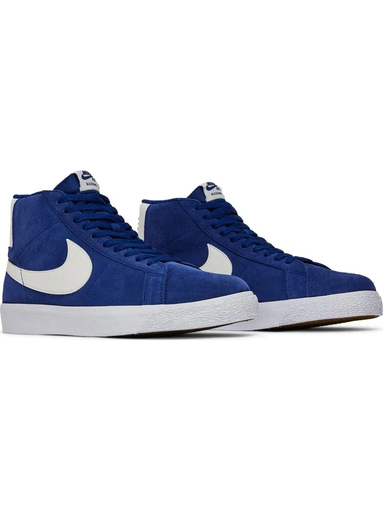 Кроссовки Nike Zoom Blazer Mid SB 'Deep Royal Blue' — изображение 8 из 8, синий