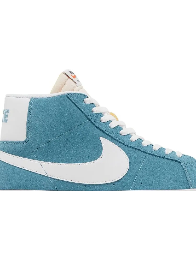 Кроссовки Nike Zoom Blazer Mid SB 'Cerulean' — изображение 2 из 8, синий