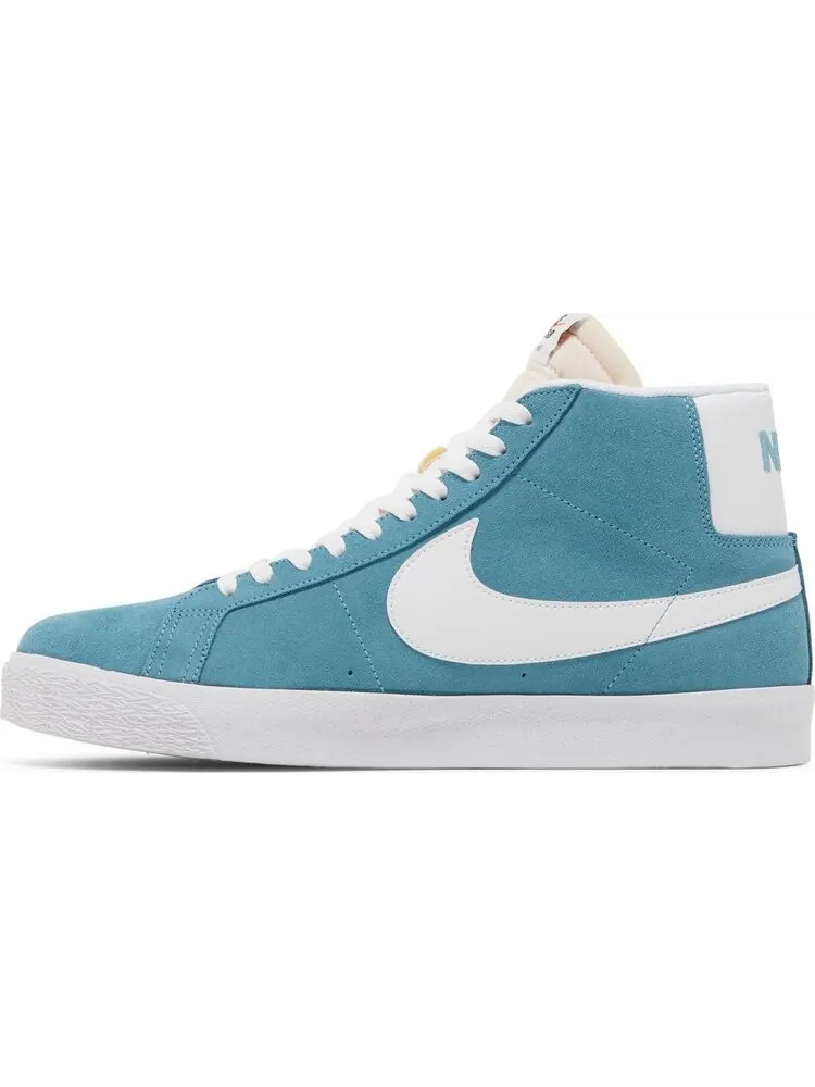 Кроссовки Nike Zoom Blazer Mid SB 'Cerulean' — изображение 3 из 8, синий