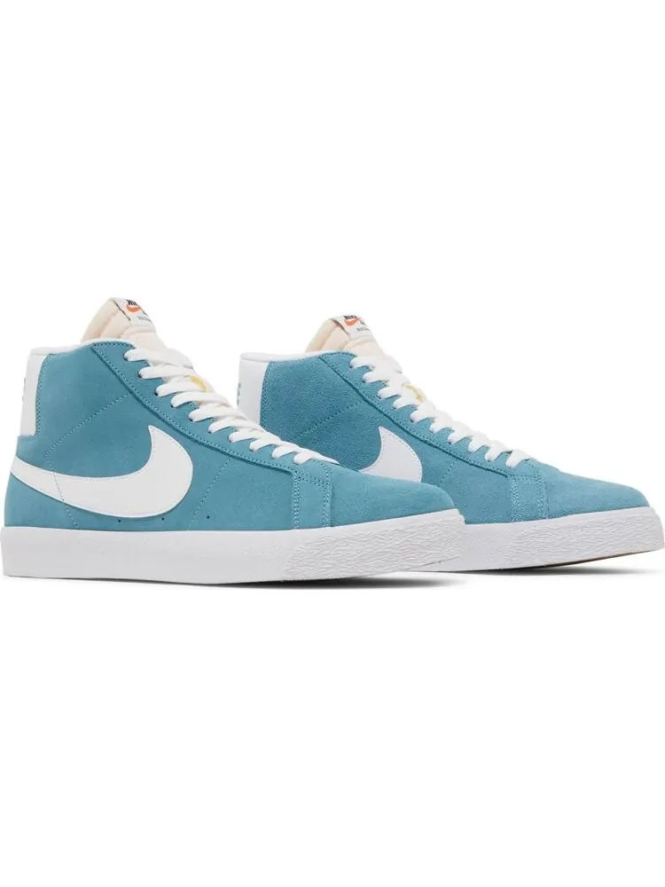 Кроссовки Nike Zoom Blazer Mid SB 'Cerulean' — изображение 8 из 8, синий