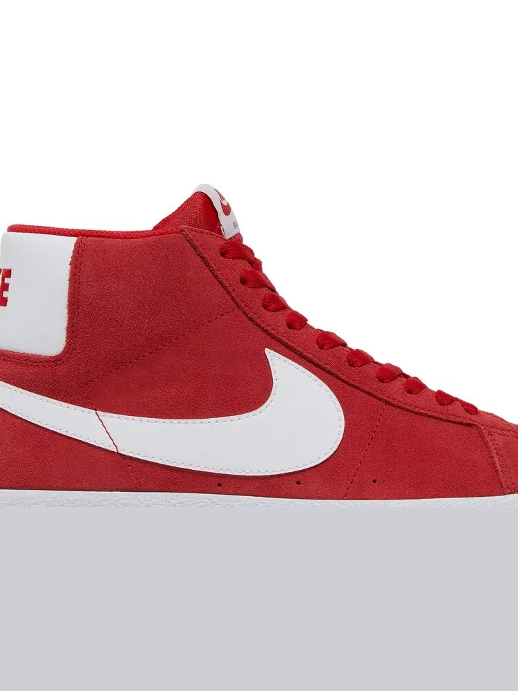Кроссовки Nike Zoom Blazer Mid SB 'University Red' — изображение 2 из 8, красный