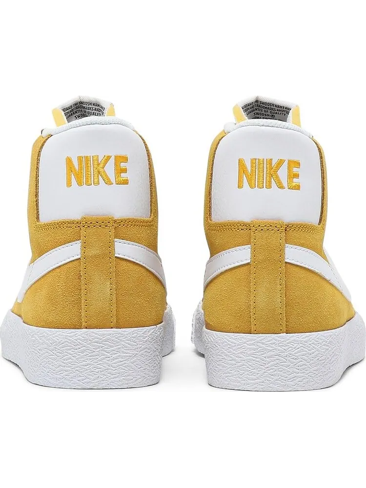 Кроссовки Nike Zoom Blazer Mid SB 'University Gold' — изображение 6 из 8, желтый