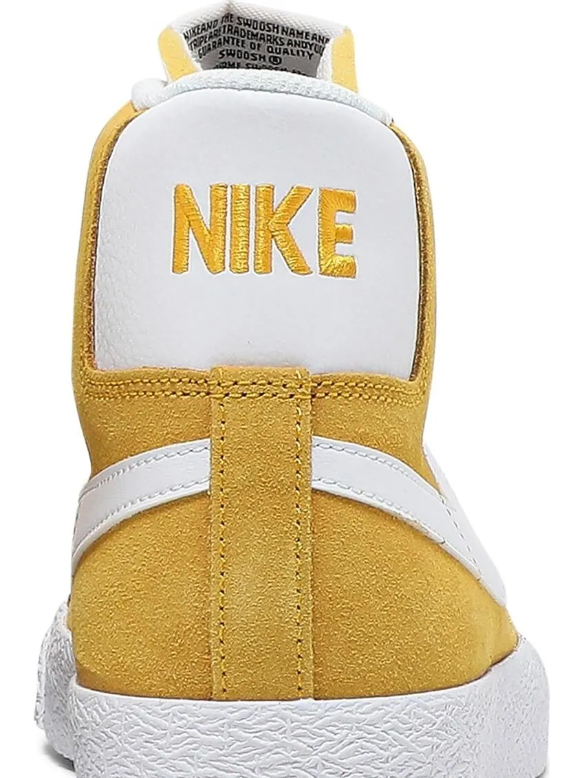 Кроссовки Nike Zoom Blazer Mid SB 'University Gold' — изображение 7 из 8, желтый