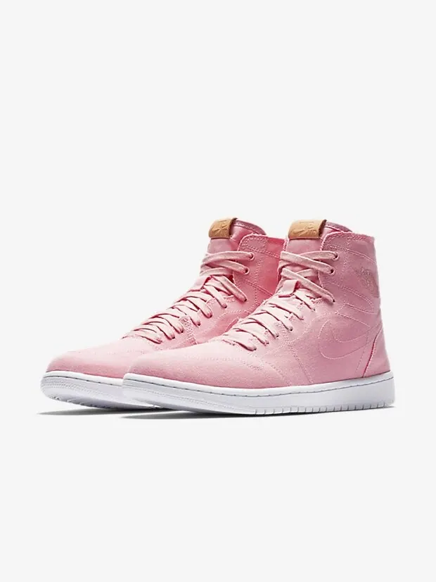 Кроссовки Air Jordan 1 Retro High Deconstructed 'Easter' — изображение 2 из 4, розовый