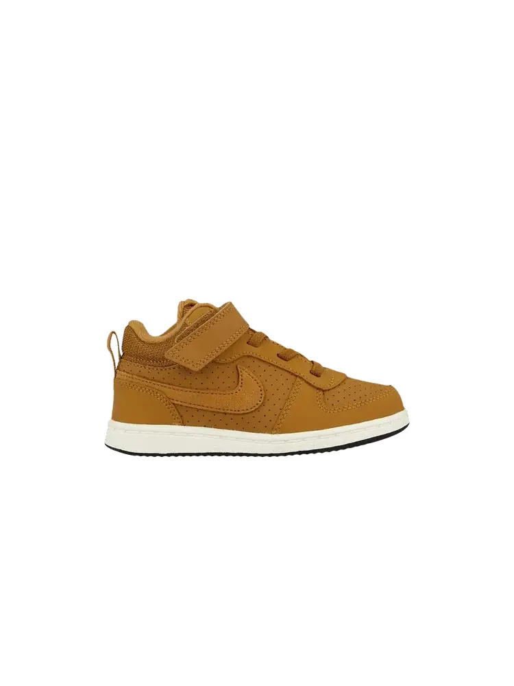 Кроссовки Nike Court Borough Mid TD 'Wheat' — изображение 1 из 1, белый/черный