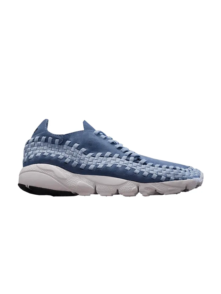 Кроссовки Nike Air Footscape Woven 'Smoky Blue' — изображение 1 из 5, синий/синий-белый