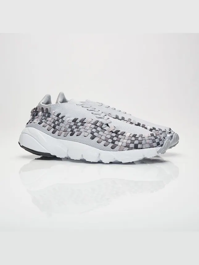 Кроссовки Nike Air Footscape Woven NM 'Wolf Grey' — изображение 2 из 4, серый