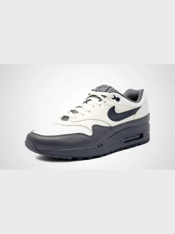 Кроссовки Nike Air Max 1 Premium 'Sail Dark Obsidian' — изображение 1 из 3, серый