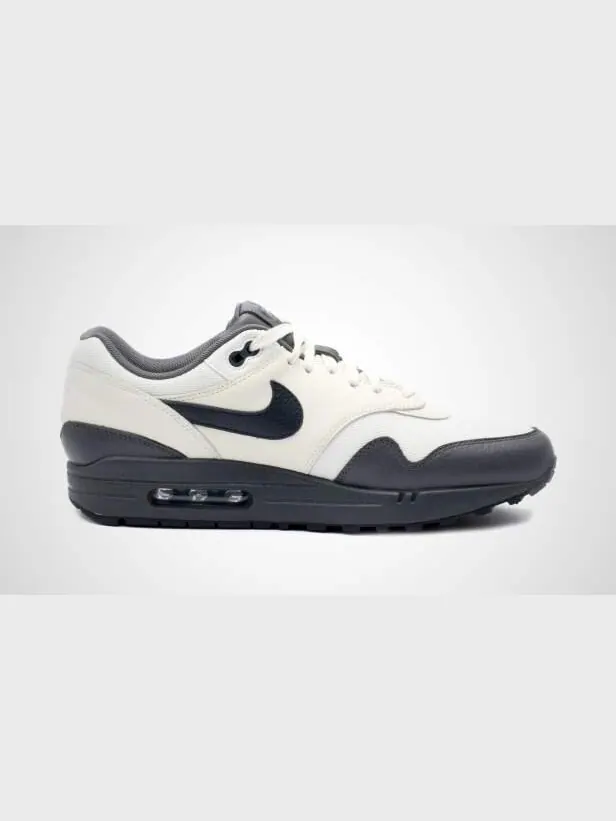 Кроссовки Nike Air Max 1 Premium 'Sail Dark Obsidian' — изображение 3 из 3, серый