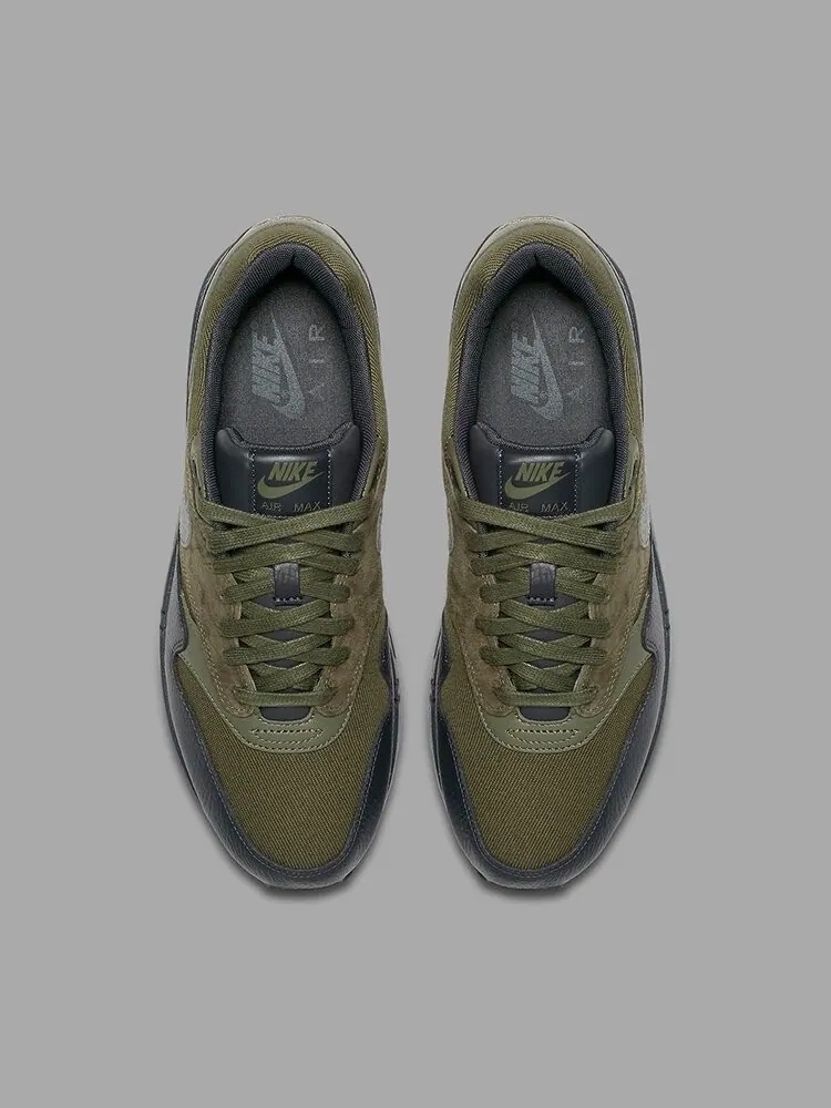 Кроссовки Nike Air Max 1 Premium 'Dark Stucco' — изображение 3 из 4, зеленый