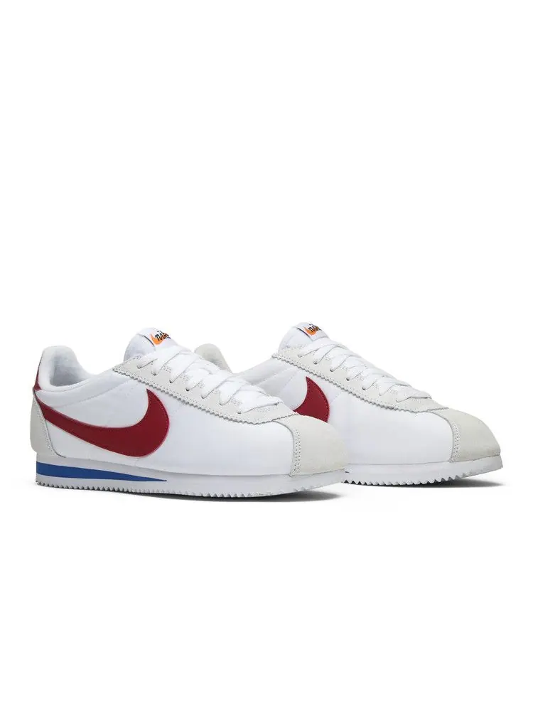Кроссовки Nike Classic Cortez Nylon Premium 'Forrest Gump' — изображение 9 из 9, белый/красный