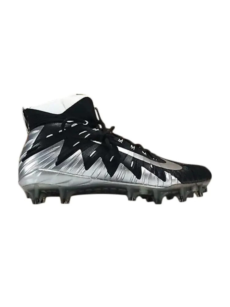 Кроссовки Nike Alpha Menace Elite PF 'Black Metallic Silver' — изображение 1 из 1, черный