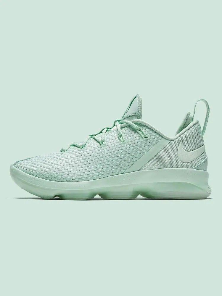 Кроссовки Nike LeBron 14 Low 'Mint' — изображение 3 из 8, бирюзовый
