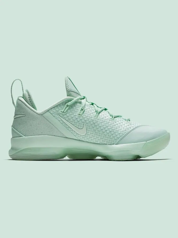 Кроссовки Nike LeBron 14 Low 'Mint' — изображение 4 из 8, бирюзовый