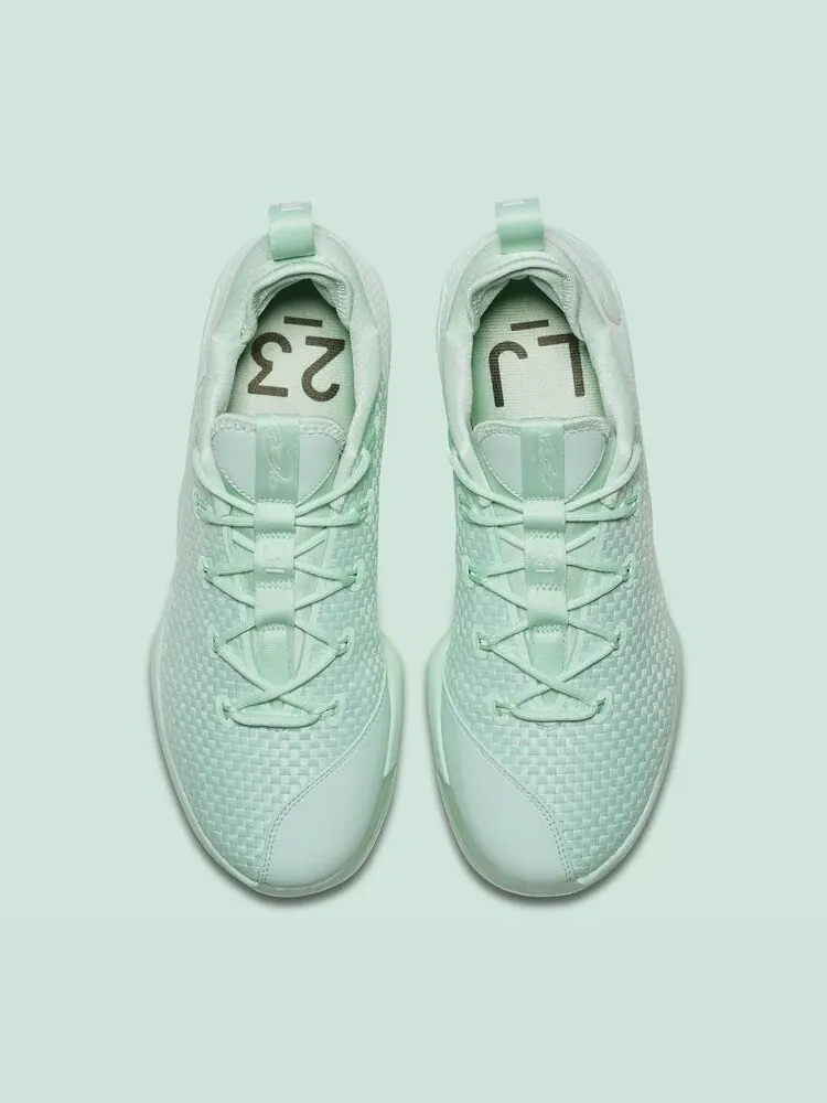 Кроссовки Nike LeBron 14 Low 'Mint' — изображение 5 из 8, бирюзовый