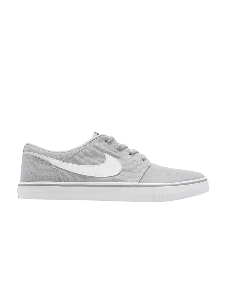 Кроссовки Nike Portmore 2 Solar Canvas SB 'Wolf Grey' — изображение 1 из 1, серый