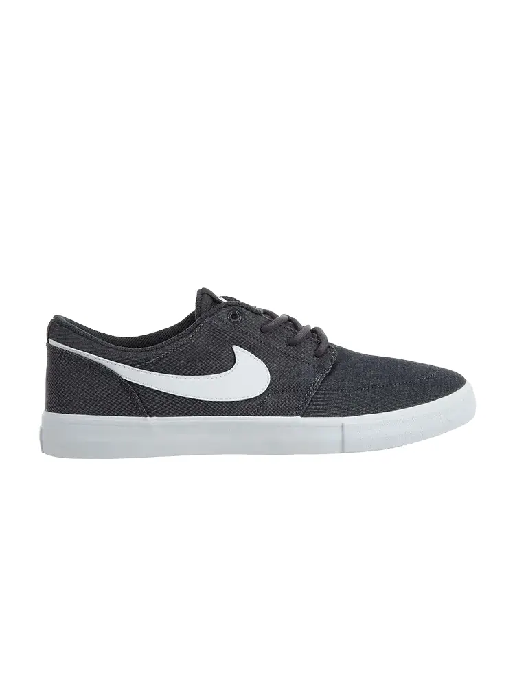 Кроссовки Nike Portmore 2 SB Solar 'Anthracite' — изображение 1 из 1, черный
