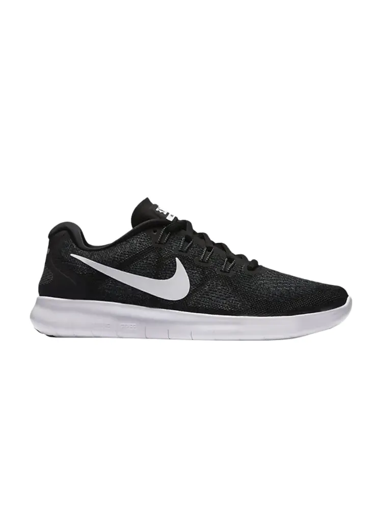 Кроссовки Nike Wmns Free RN 2017 'Black Dark Grey' — изображение 1 из 1, черный