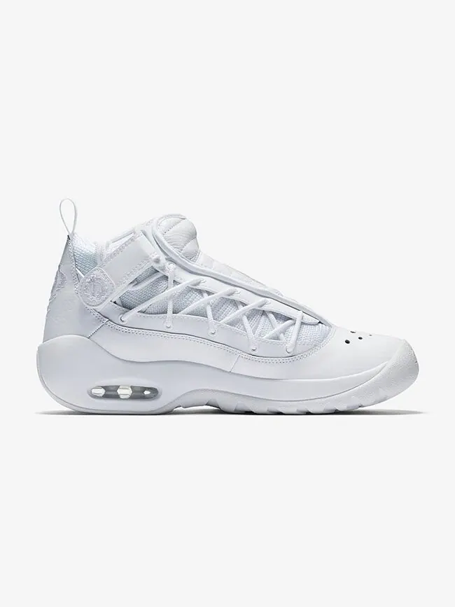 Кроссовки Nike Air Shake Ndestrukt 'Triple White' — изображение 4 из 4, белый
