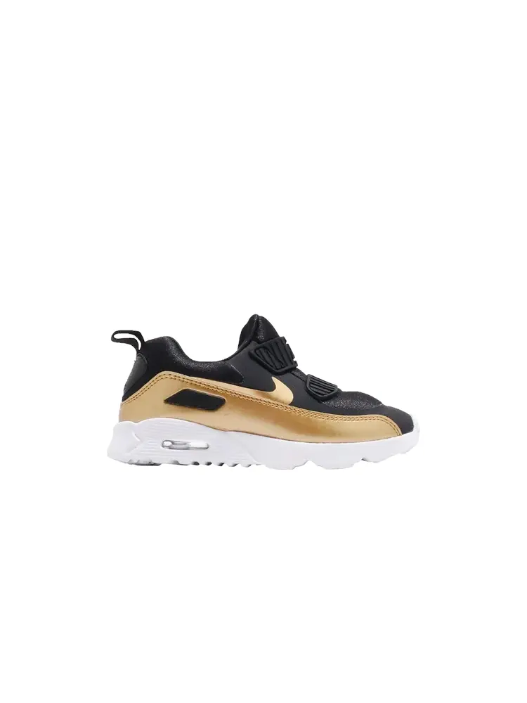 Кроссовки Nike Air Max Tiny 90 TD 'Black Metallic Gold' — изображение 1 из 1, черный