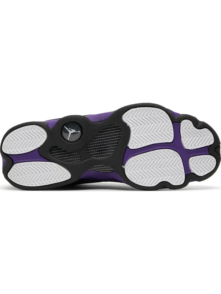 Кроссовки Air Jordan 13 Retro GS 'Court Purple' — изображение 4 из 8, черный