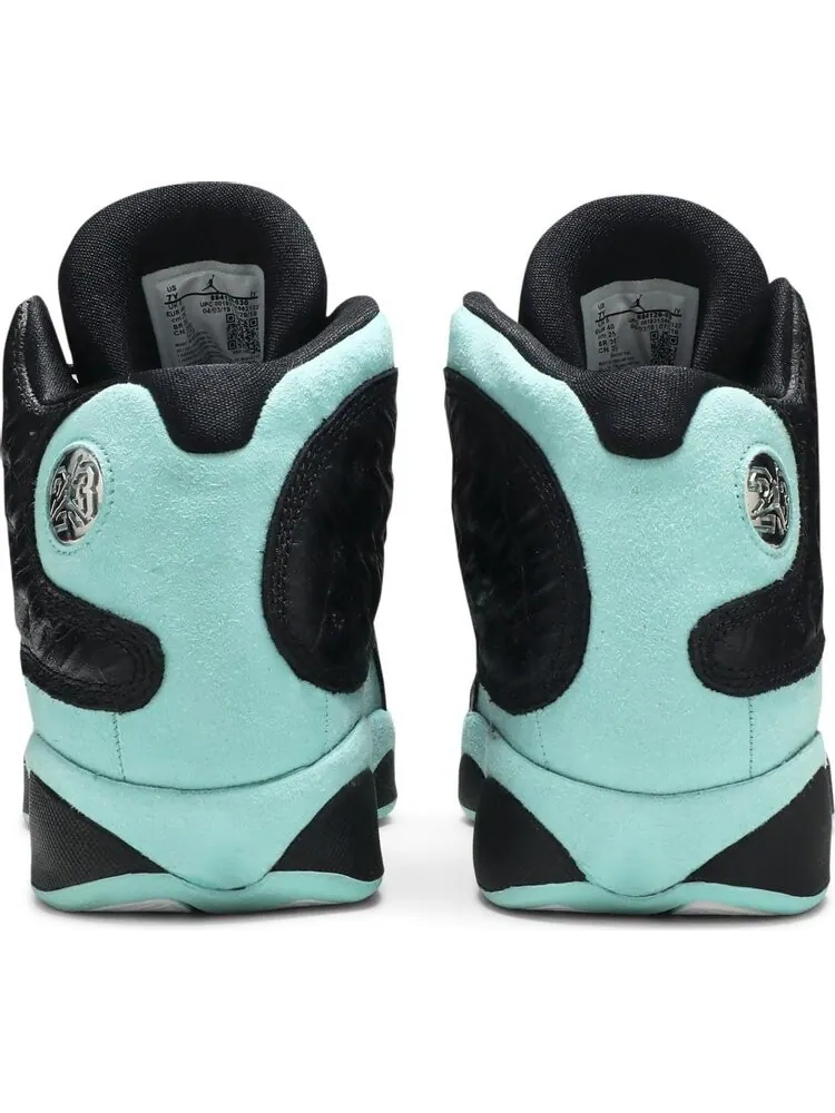 Кроссовки Air Jordan 13 Retro GS Island Green — изображение 6 из 8, бирюзовый