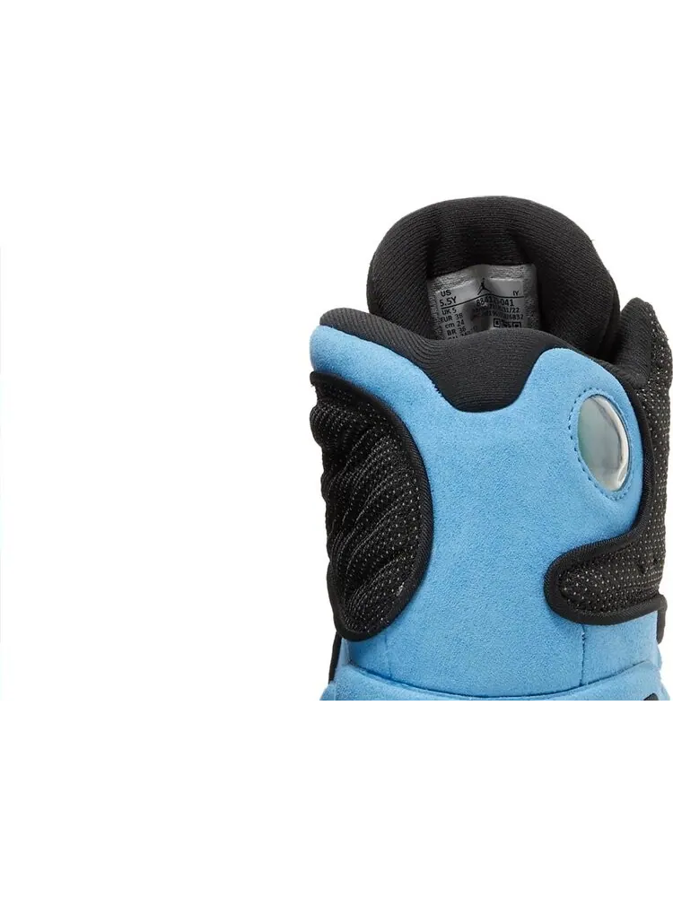 Кроссовки Air Jordan 13 Retro GS Black University Blue — изображение 7 из 8, черный