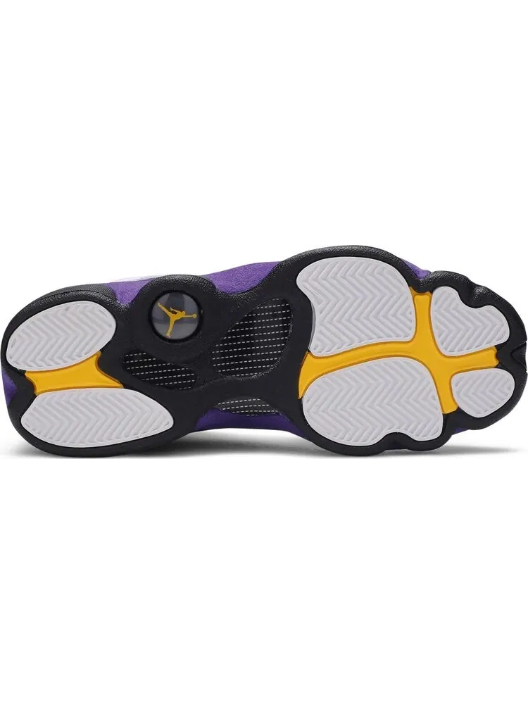 Кроссовки Air Jordan 13 Retro GS Lakers — изображение 4 из 8, фиолетовый