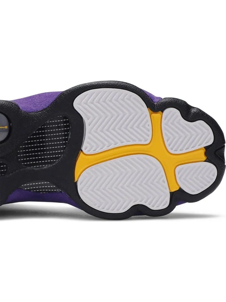 Кроссовки Air Jordan 13 Retro GS Lakers — изображение 5 из 8, фиолетовый