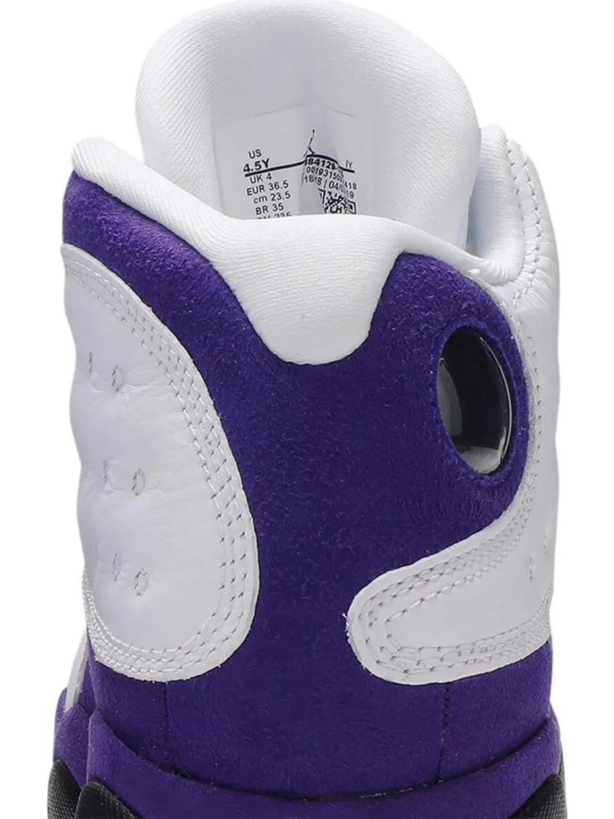 Кроссовки Air Jordan 13 Retro GS Lakers — изображение 7 из 8, фиолетовый