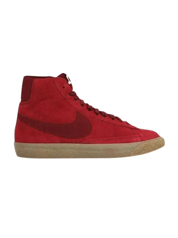 Кроссовки Nike Blazer Mid GS 'Team Red' — изображение 1 из 1, красный/красный/белый