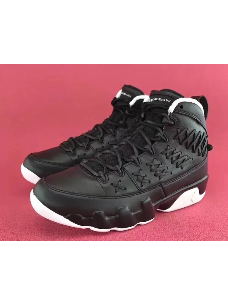 Кроссовки Air Jordan 9 Retro Pinnacle Baseball Glove Black — изображение 2 из 6, черный