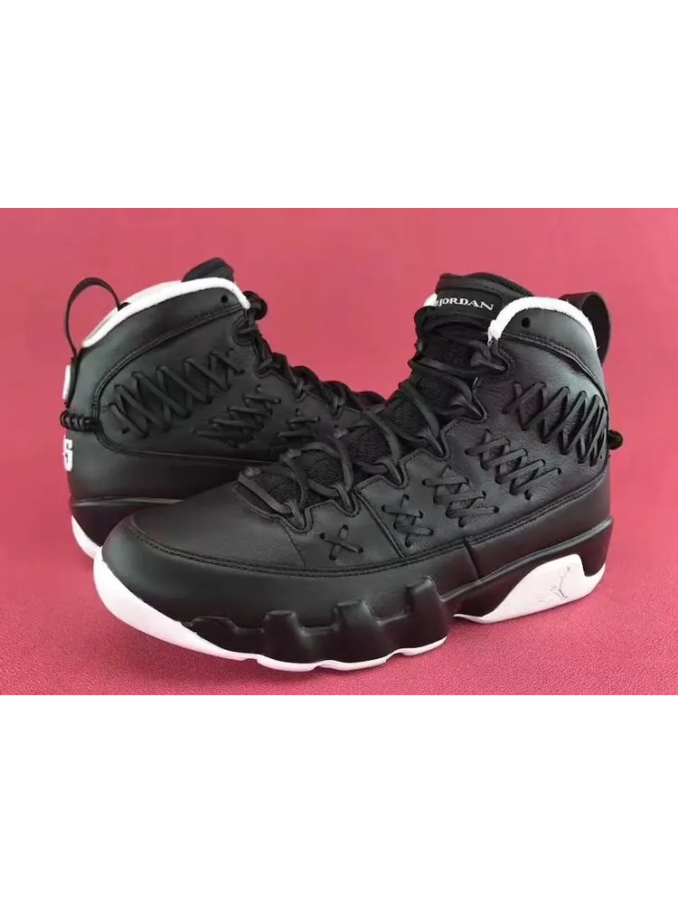 Кроссовки Air Jordan 9 Retro Pinnacle Baseball Glove Black — изображение 3 из 6, черный