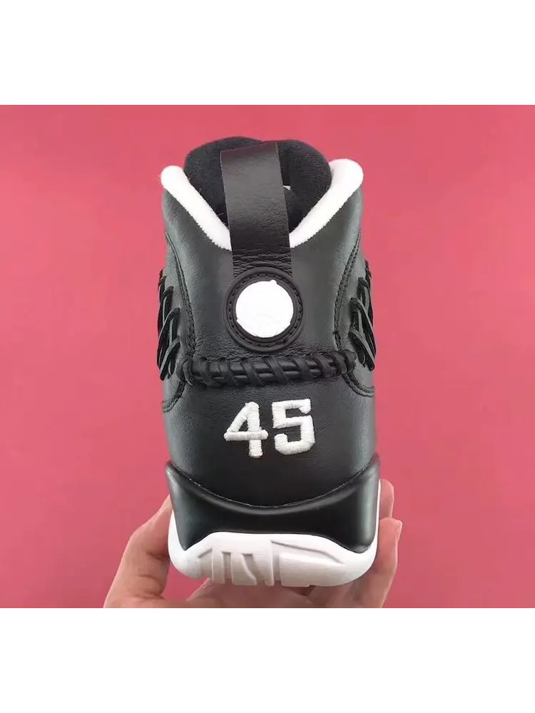 Кроссовки Air Jordan 9 Retro Pinnacle Baseball Glove Black — изображение 5 из 6, черный