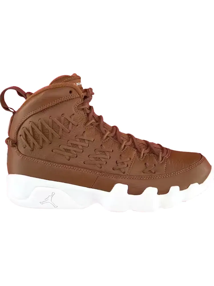 Кроссовки Air Jordan 9 Retro Pinnacle Baseball Glove Brown — изображение 1 из 7, коричневый