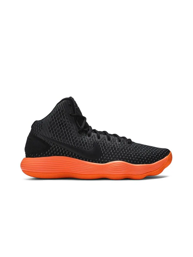 Кроссовки Nike Hyperdunk 2017 'Black Total Orange' — изображение 2 из 9, черный/черный/оранжевый